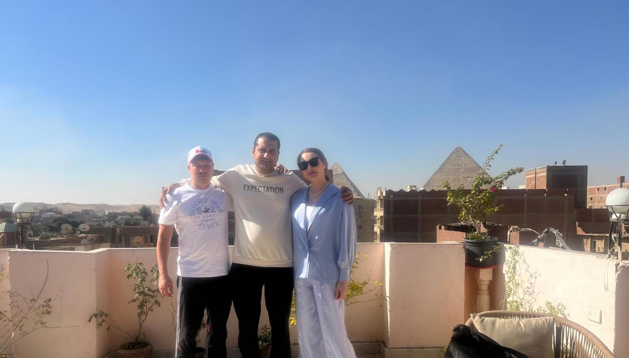 Casa de hóspedes Badr Pyramids View *